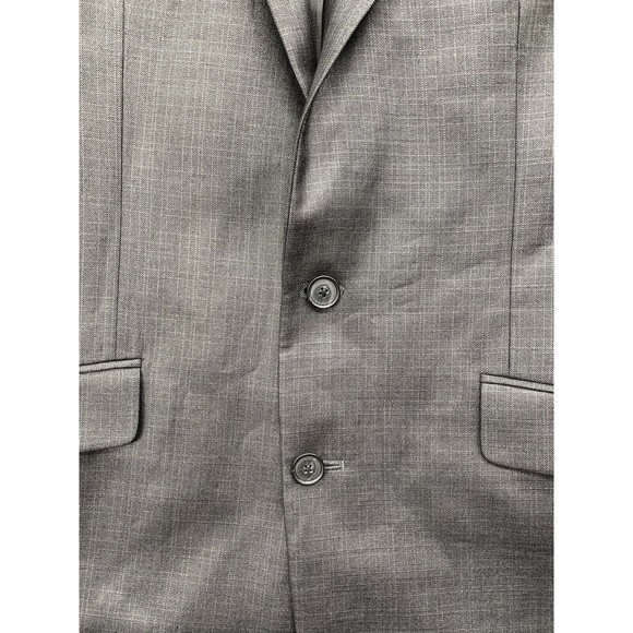 Kenneth Cole Reaction Sport Jacket Men’s Size 40R Gray Double Vented Blazer Coat - Picture 10 of 16